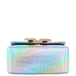 Esbeda Multicolor Textured Small Sling Handbag image 5