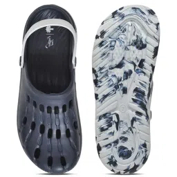 Woodland Men's Navy Back Strap Clogs image 5