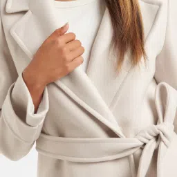 Forever New Cream Trench Coat image 4