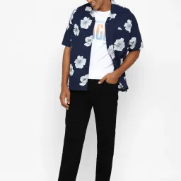 American Eagle Black Cotton Regular Fit Jeans image 5