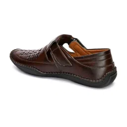 Giorgio Men's Brown Fisherman Sandals image 5