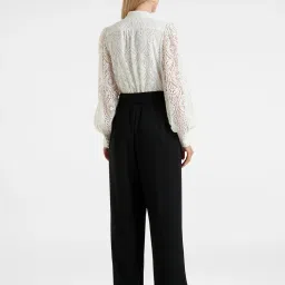 Forever New White & Black Lace Jumpsuit image 2