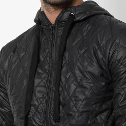 Campus Sutra Black Regular Fit Jacket image 4