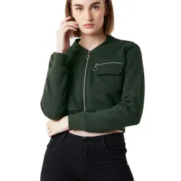 Miss Chase Green Cotton Jacket image 1