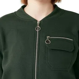 Miss Chase Green Cotton Jacket image 5