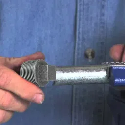 B K JAGAN & CO Mild steel Male Plug Threaded BSP Size 1.1/2 Inch image 4