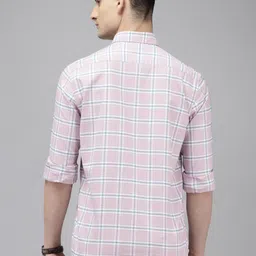 Arrow Pure Cotton Manhattan Slim Fit Tartan Checked Casual Shirt image 5