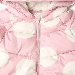GAP Girls Pink Printed Jacket image 3
