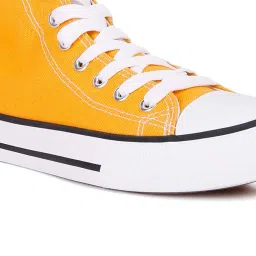 London Rag Women's Yellow Ankle High Sneakers image 4