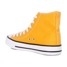 London Rag Women's Yellow Ankle High Sneakers image 5