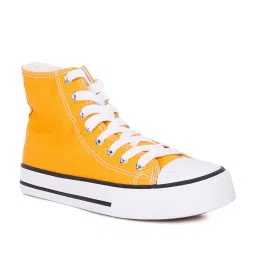 London Rag Women's Yellow Ankle High Sneakers image 2