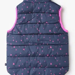 GAP Girls Navy Printed Jacket image 2