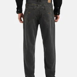 Bene Kleed Grey Straight Fit Lightly Washed Jeans image 2