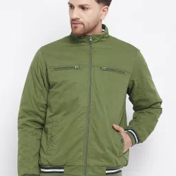 Duke Green Cotton Slim Fit Jacket image 1