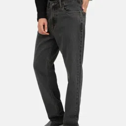 Bene Kleed Grey Straight Fit Lightly Washed Jeans image 3