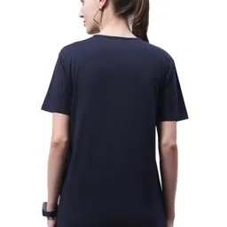 Vimal Jonney Navy & Grey Cotton Logo T-Shirt - Pack Of 2 image 5