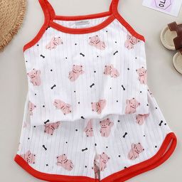 FOREVER FRIDAY Girls Printed Top with Shorts-picture-41