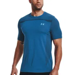 Under Armour Blue Slim Fit Sports T-Shirt-picture-22