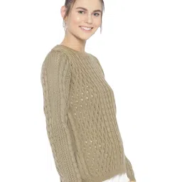 Cayman Beige Crochet Pattern Sweater image 3