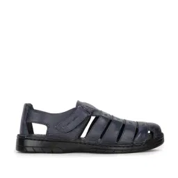 Hush Puppies by Bata Men's Blue Fisherman Sandals-image-59