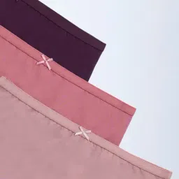 Wunderlove by Westside Multicolour Cotton-Blend Briefs - Pack of 3 image 4