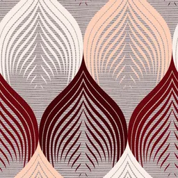 CHHAVI INDIA Peach-Coloured & Beige 210 TC Queen Bedsheet with 2 Pillow Covers image 3