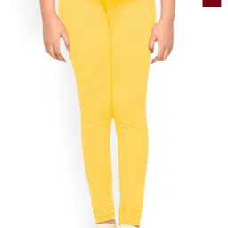 Tik Tok WEARS Pack Of 2 Mid-Rise Churidar-Length Leggings-picture-32