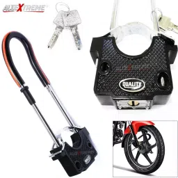 AllExtreme EXSSUSL Stainless Steel, Zinc Anti Theft Heavy Duty U Lock with Transit Frame image 5