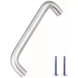 Harrison D Type 0744 100 mm Stainless Steel Matt Finish Cabinet Pull Handle-picture-10