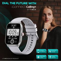 Timex iConnect Calling+ 2.01” TFT Display Unisex Smartwatch-TWIXW502T (Medium)-picture-48