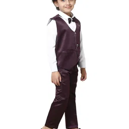 BAESD Boys 3 Piece Single-Breasted Suits image 2