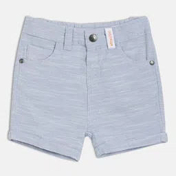 MINI KLUB Boys Cotton Solid Regular Fit Shorts-picture-10