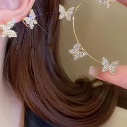 DressBerry Quirky Ear Cuff Earrings image 4