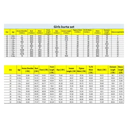 READIPRINT Cotton Three Fourth Sleeves Floral Embroidered & Gota Lace Embellished Frock Style Coordinating Kurta & Sharara Set - Pink image 2