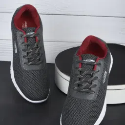 Force 10 by Liberty Men's GARRICK-E Grey Running Shoes image 1