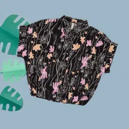 Pantaloons Junior Girls Black Top-image-9