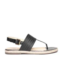 Geox Women's Black Back Strap Sandals-picture-30