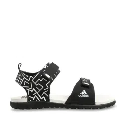 Adidas Women's PUDING ADI W Black Floater Sandals-image-1