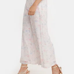 Zink London Off White Printed Palazzos image 3