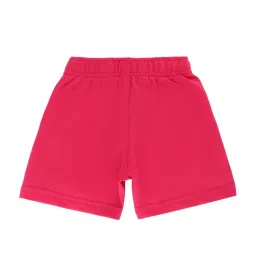 Dyca Kids Fuchsia Pink Cotton Printed Shorts image 2