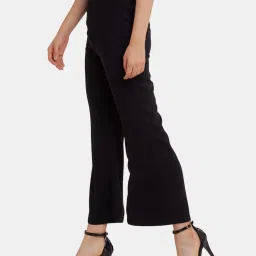 Zink London Black Regular Fit Pants image 3