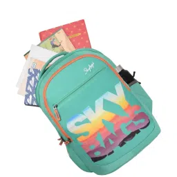 Skybags 30 Ltrs New Neon 23-06 Teal Medium Backpack image 5