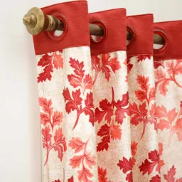 ariana Flora Foliage Design Curtain image 4
