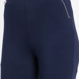 MADAME Navy Slim Fit Jeggings image 5