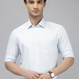 Arrow Manhattan Slim Fit Opaque Printed Formal Shirt-picture-38