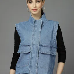 Style Quotient Women Woven Jacket-picture-14