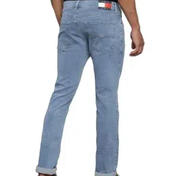 Tommy Hilfiger Blue Cotton Slim Fit Jeans image 2