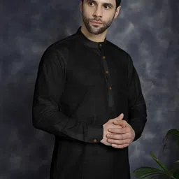 ZELINCO Men Thread Work Kurta-picture-16