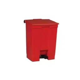 RUBBERMAID Legacy Step-On 68L Red Pedal Plastic Waste Bin, FG614500RED-picture-48