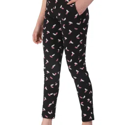 Proteens Black Printed Pyjamas image 4